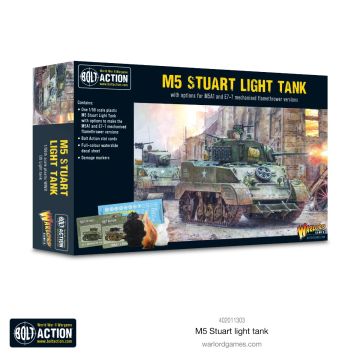Мініатюра Warlord Games Bolt Action: M5 Stuart