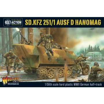 Мініатюра Warlord Games Bolt Action: Sd.Kfz 251/1 Ausf D Halftrack Plastic Box Set