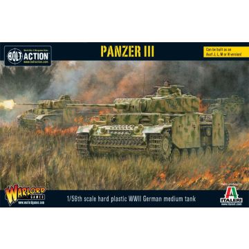 Мініатюра Warlord Games Bolt Action: Panzer III (plastic)