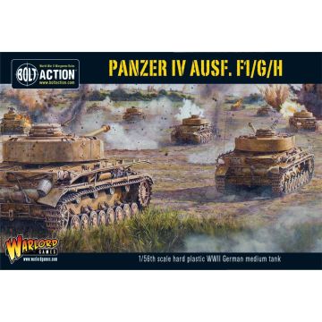 Мініатюра Warlord Games Bolt Action: Panzer IV Ausf. F1/G/H medium tank