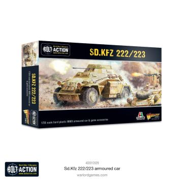 Мініатюра Warlord Games Bolt Action: Sd.Kfz 222/223 Armoured Car
