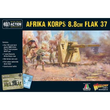 Мініатюра Warlord Games Bolt Action: Afrika Korps 8.8cm Flak 37