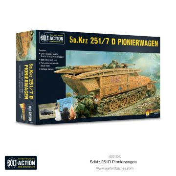 Мініатюра Warlord Games Bolt Action: Sd.Kfz 251/7 D Pionierwagen
