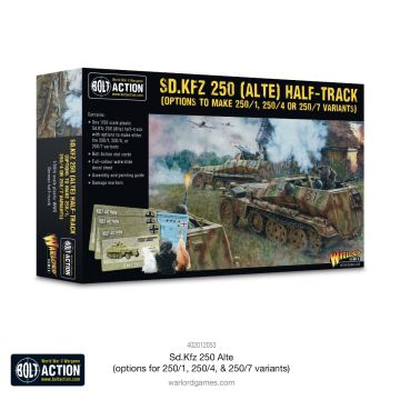 Мініатюра Warlord Games Bolt Action: Sd.Kfz 250 Alte (Options For 250/1, 250/4 & 250/7)
