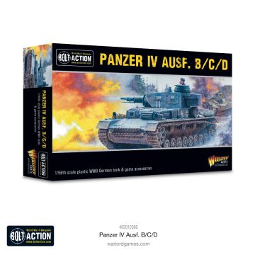Мініатюра Warlord Games Bolt Action: Panzer IV Ausf. B/C/D