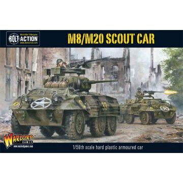Мініатюра Warlord Games Bolt Action: M8/M20 Greyhound Scout Car