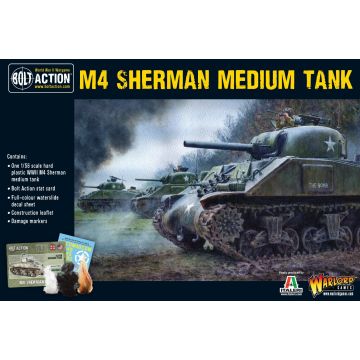 Мініатюра Warlord Games Bolt Action: M4 Sherman medium tank