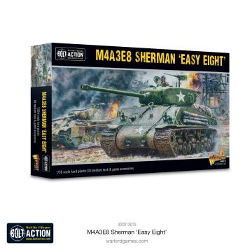 Мініатюра Warlord Games Bolt Action: M4A3E8 Sherman Easy Eight