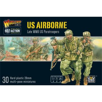 Набір мініатюр Warlord Games Bolt Action: US Airborne plastic boxed set