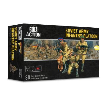 Набір мініатюр Warlord Games Bolt Action: Soviet Army Infantry Platoon