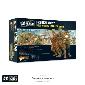 Набір мініатюр Warlord Games Bolt Action: French Army starter army