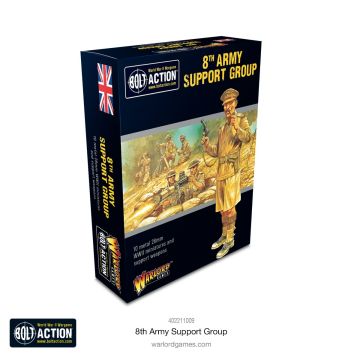 Набір мініатюр Warlord Games Bolt Action: 8th Army support group