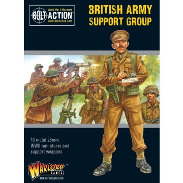Набір мініатюр Warlord Games Bolt Action: British Army support group