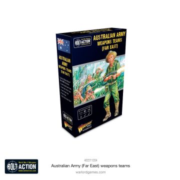 Набір мініатюр Warlord Games Bolt Action: Australian Army Weapons Teams (Far East)