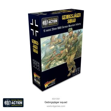 Набір мініатюр Warlord Games Bolt Action: Gebirgsjager squad