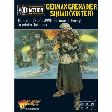 Набір мініатюр Warlord Games Bolt Action: German Grenadiers in Winter Clothing