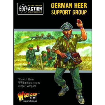 Набір мініатюр Warlord Games Bolt Action: German Heer Support Group