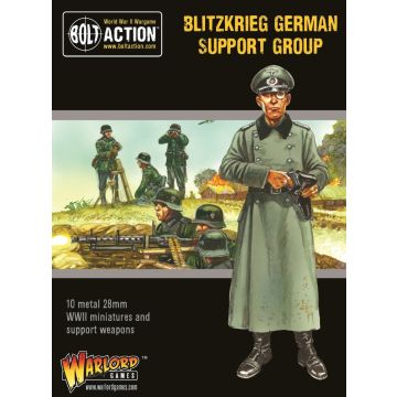 Набір мініатюр Warlord Games Bolt Action: Blitzkrieg German Support Group