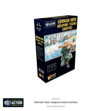 Набір мініатюр Warlord Games Bolt Action: German Heer (Winter) Weapons Teams