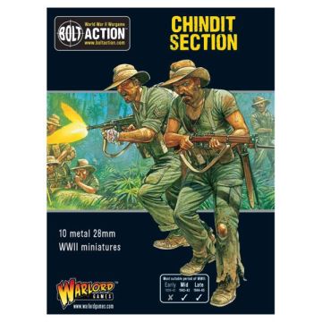 Набір мініатюр Warlord Games Bolt Action: Chindit Section