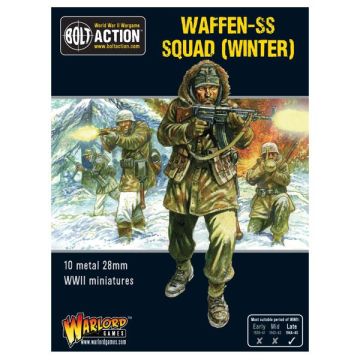 Набір мініатюр Warlord Games Bolt Action: Winter SS squad box