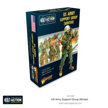 Набір мініатюр Warlord Games Bolt Action: US Army (Winter) Support Group