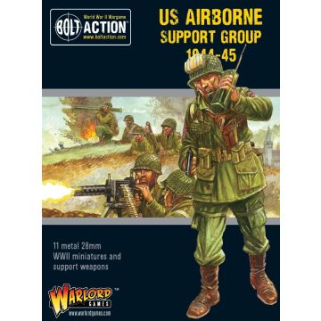 Набір мініатюр Warlord Games Bolt Action: US Airborne support group (1944-45)