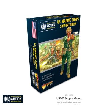 Набір мініатюр Warlord Games Bolt Action: USMC Support Group