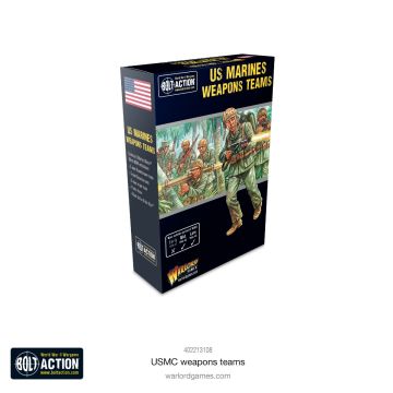 Набір мініатюр Warlord Games Bolt Action: USMC Weapons Teams