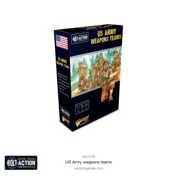 Набір мініатюр Warlord Games Bolt Action: US Army weapons teams
