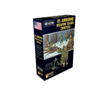 Набір мініатюр Warlord Games Bolt Action: US Airborne (Winter) Weapons Teams
