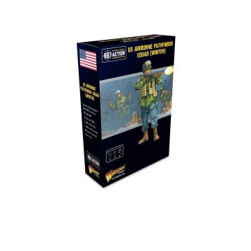 Набір мініатюр Warlord Games Bolt Action: US Airborne (Winter) Pathfinder Squad