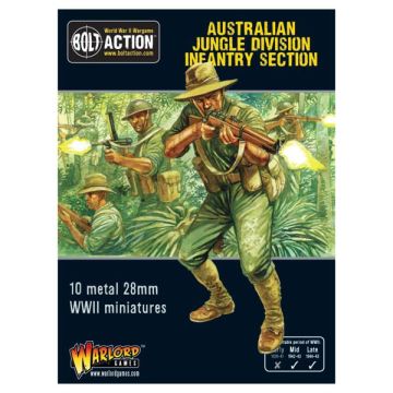 Набір мініатюр Warlord Games Bolt Action: Australian Jungle Division Infantry Section