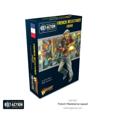 Набір мініатюр Warlord Games Bolt Action: French Resistance Squad