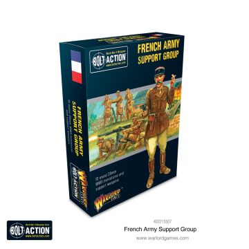 Набір мініатюр Warlord Games Bolt Action: French Army Support Group