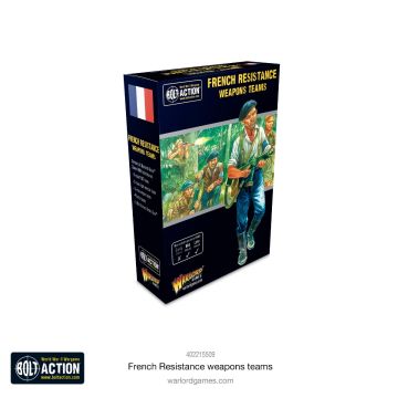 Набір мініатюр Warlord Games Bolt Action: French Resistance Weapons Teams