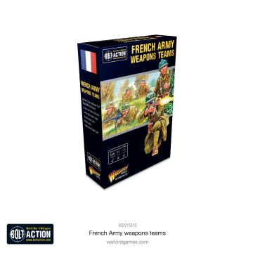 Набір мініатюр Warlord Games Bolt Action: French Army Weapons Teams