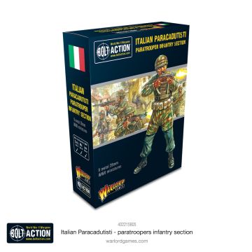 Набір мініатюр Warlord Games Bolt Action: Italian Paracadutisti Paratrooper Infantry Section