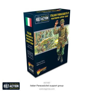 Набір мініатюр Warlord Games Bolt Action: Italian Paracadutisti Support Group