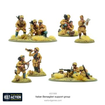 Набір мініатюр Warlord Games Bolt Action: Italian Bersaglieri Support Group