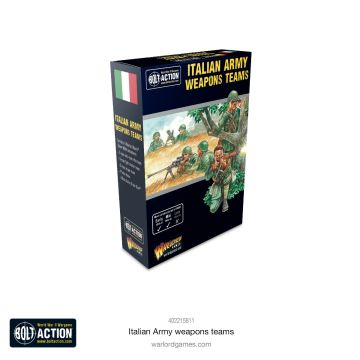 Набір мініатюр Warlord Games Bolt Action: Italian Army Weapons Teams