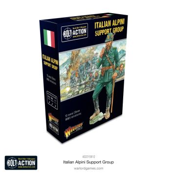 Набір мініатюр Warlord Games Bolt Action: Italian Alpini Support Group