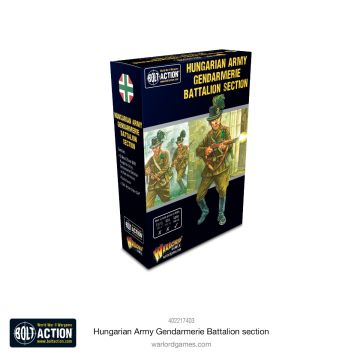 Набір мініатюр Warlord Games Bolt Action: Hungarian Army Gendarmerie Battalion Section