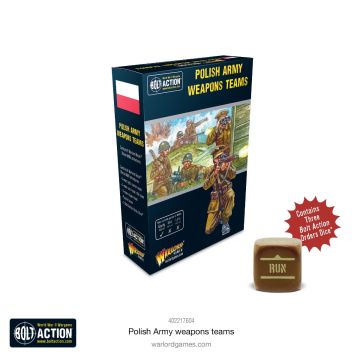 Набір мініатюр Warlord Games Bolt Action: Polish Army Weapons Teams