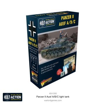 Мініатюра Warlord Games Bolt Action: Panzer II Ausf. A/B/C