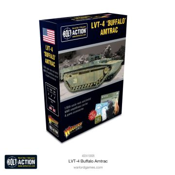 Мініатюра Warlord Games Bolt Action: US/Allied LVT-4 "Buffalo" Amtrac