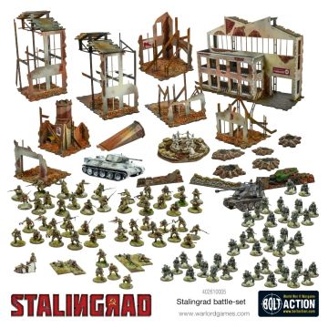 Набір мініатюр Warlord Games Bolt Action: Stalingrad battle-set