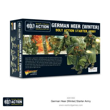 Набір мініатюр Warlord Games Bolt Action: German Heer (Winter) Starter Army