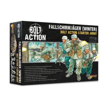 Набір мініатюр Warlord Games Bolt Action: Fallschirmjäger (Winter) Starter Army