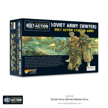 Набір мініатюр Warlord Games Bolt Action: Soviet Army (Winter) Starter Army